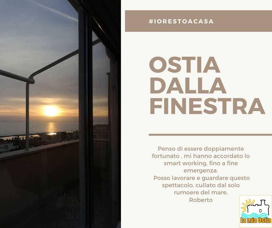 Ostia dalla finestra: mese di marzo